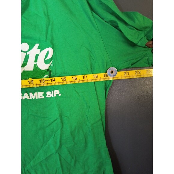 Sprite Shirt Adult Large T Tee Green New Drip. Same Sip. Mens 1758 - Picture 4 of 5